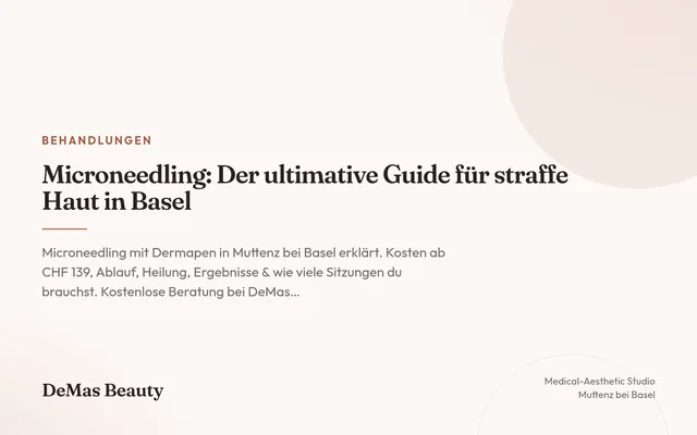 Microneedling: Der Guide für straffe Haut
